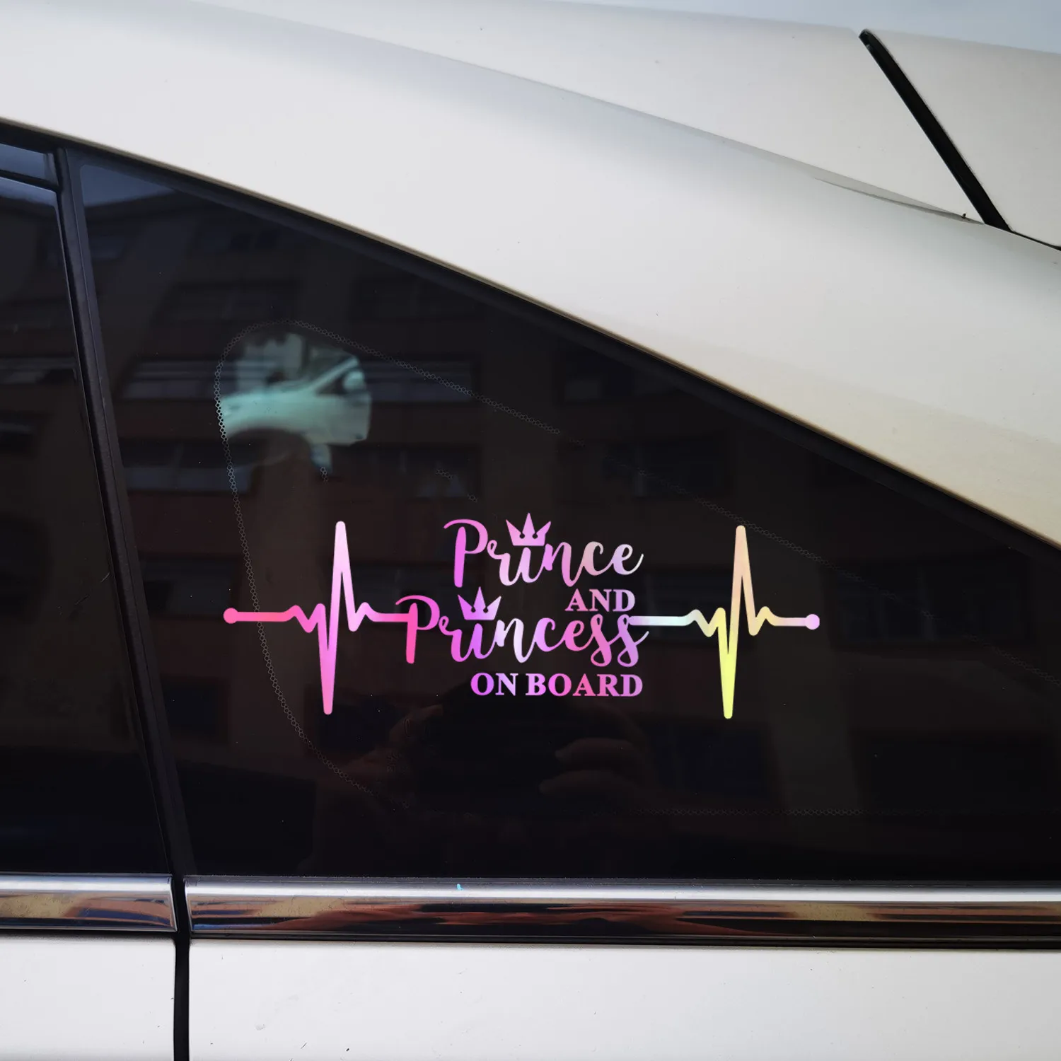 Автомобильная Виниловая Наклейка 22*7 5 см с изображением пульса принца и