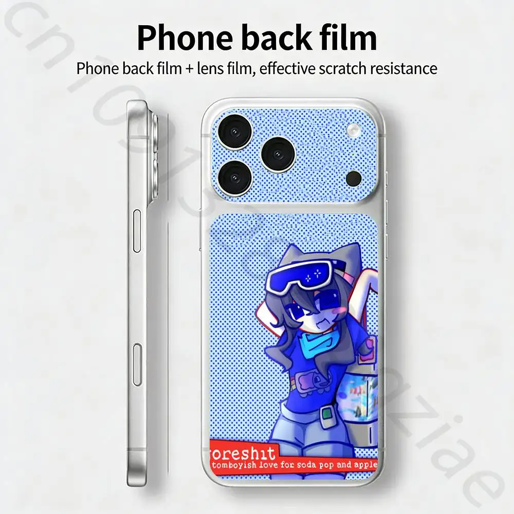 Пленка-наклейка G-Goreshit для iPhone 17 Pro Max17 Pro, 3D, цветная, на всю поверхность, защитная, для задней панели (art.: 3920db36bf11c) - 3920db36bf11c