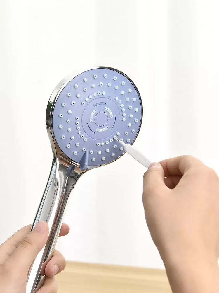 

Shower Head Cleaning Brush White Small Brush Pore Gap Clean Anti-clogging Nylon For Kitchen Toilet Phone Hole Brushes
