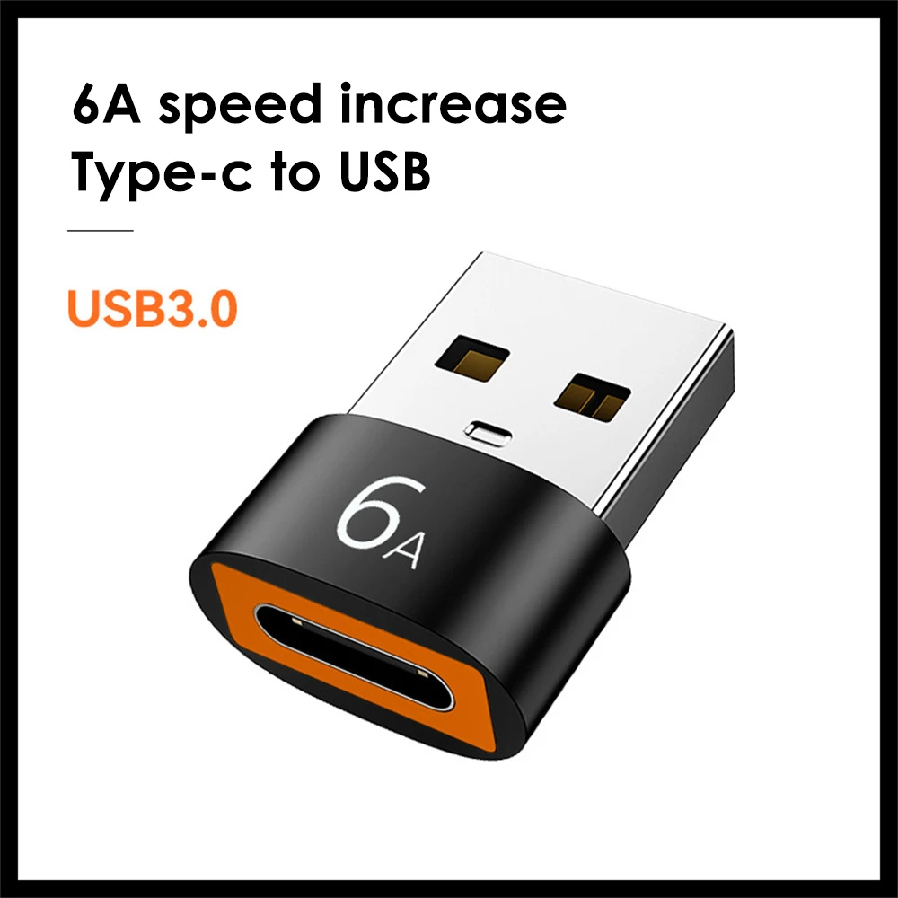 

6a Converter Type C Female To Usb A Usb C Female To Usb Male Otg Adapter Fast Charging Type C To Usb 3.0 Type C To Usb Adapter