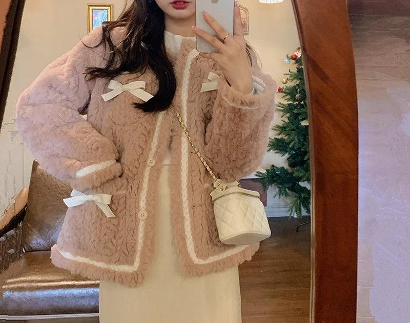 Маленькое очаровательное пальто Wpmen в Корейском стиле на осень и зиму новое