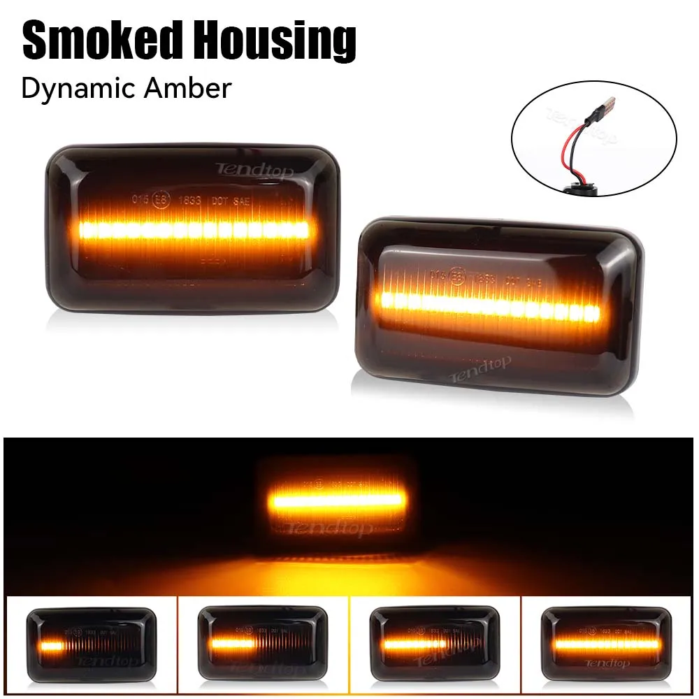 

Динамический поворотный сигнал, фонарь, боковой маркер, индикатор, лампа для Audi 100 200 C3 C4 A6 S6 4A/C4 80 90 B2 B3 B4 кабриолета