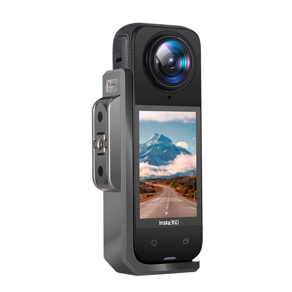 Горизонтальный алюминиевый кронштейн для установки Insta360 X4 адаптер с