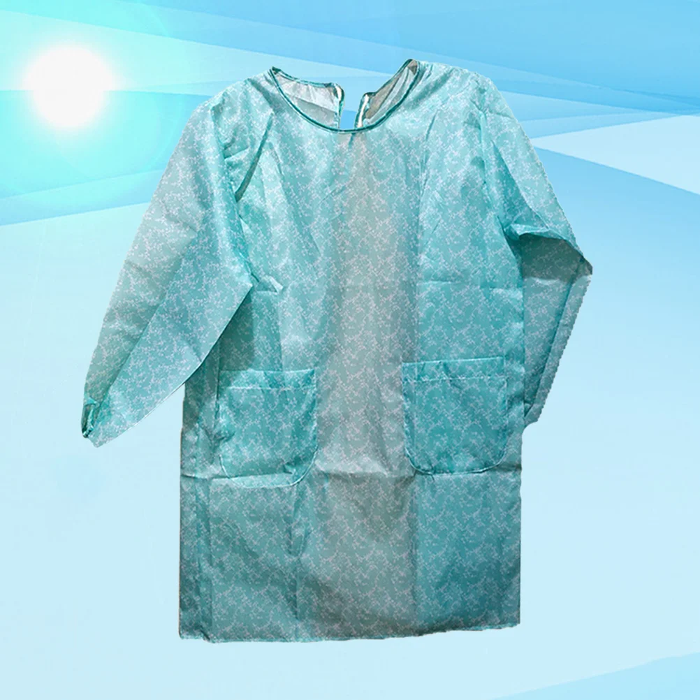 

Apron Sleeves Cooking Waterproof Women Aprons Sleeve Housework Kitchen Dress Disposable Polyester Chef Coverall Gowns Cleaning