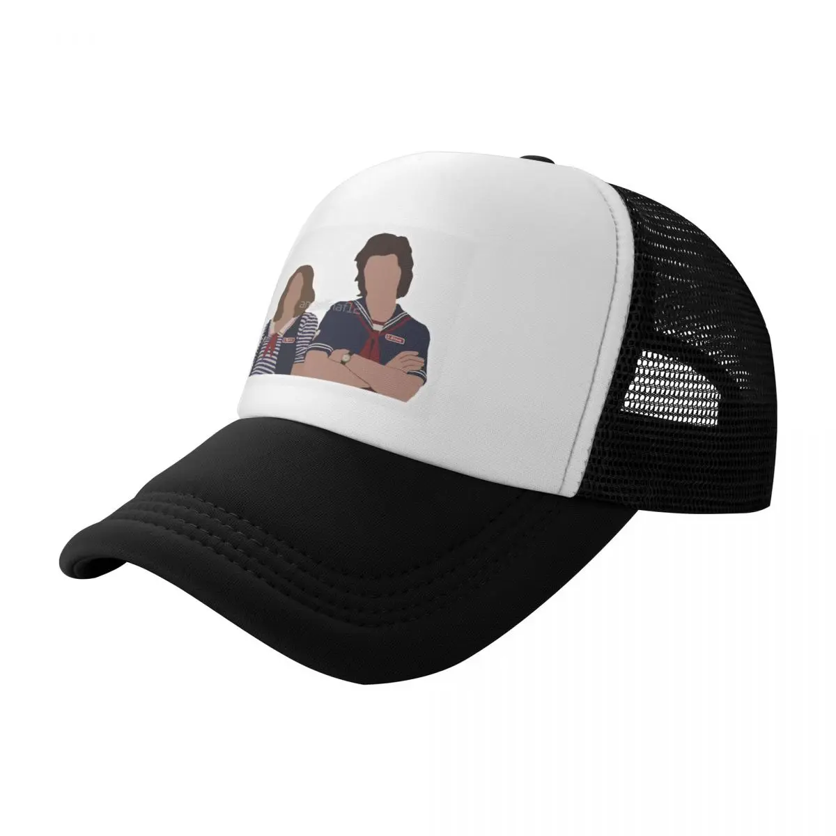 

Steve And Robin Trucker Hats Baseball summer hat Graphic Vintage Men's and Women's hat