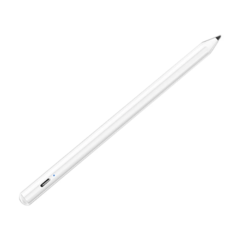 

Stylus Pen for iPad,Active Stylus Compatible for with Apple ,High Precise Rechargeable White Digital Pencil