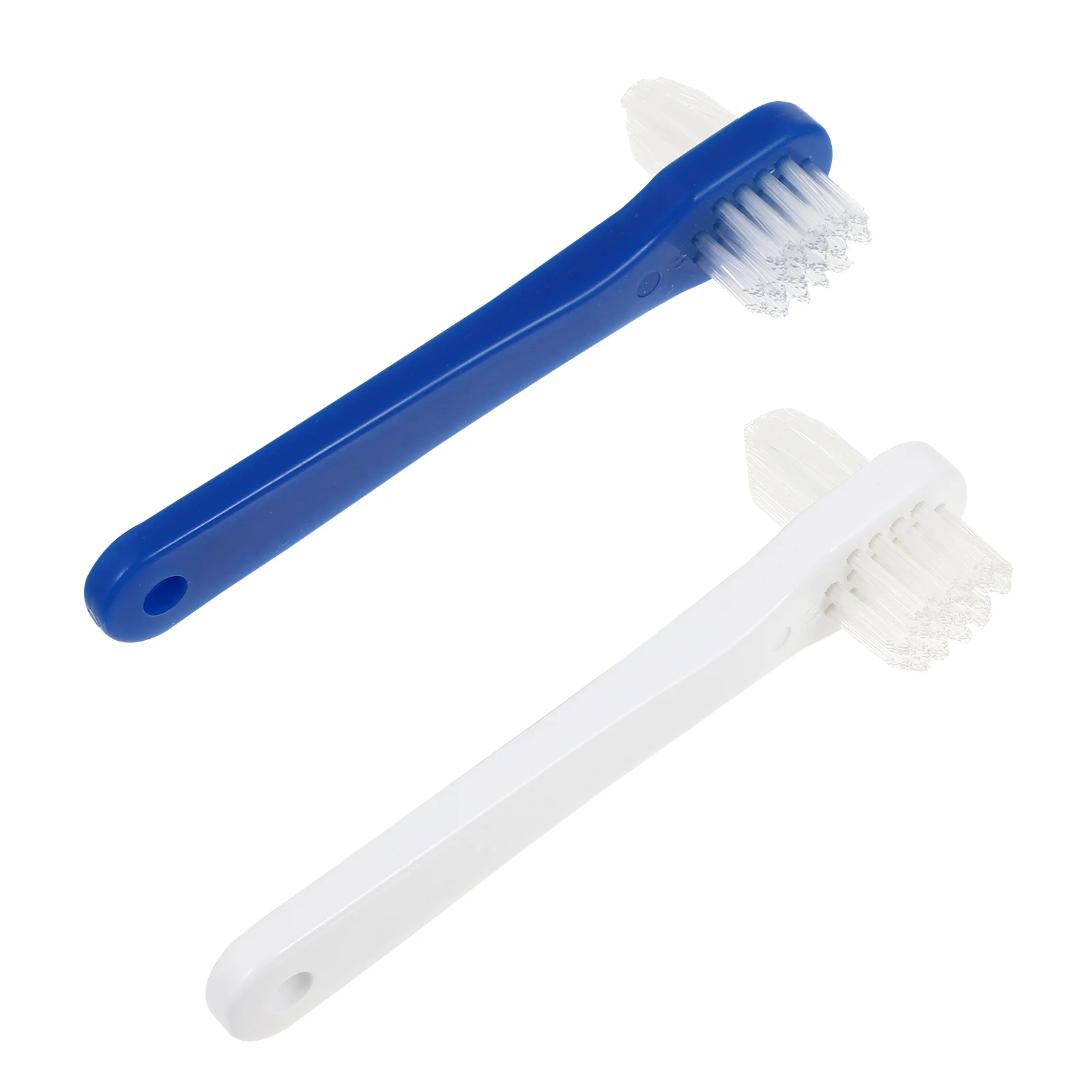 

Brush Denture Teethfalse Cleaner Cleaningcare Oral Brushes Dentures Tool Doublefor Toothbrushes Dual Soft Tongue Maternity