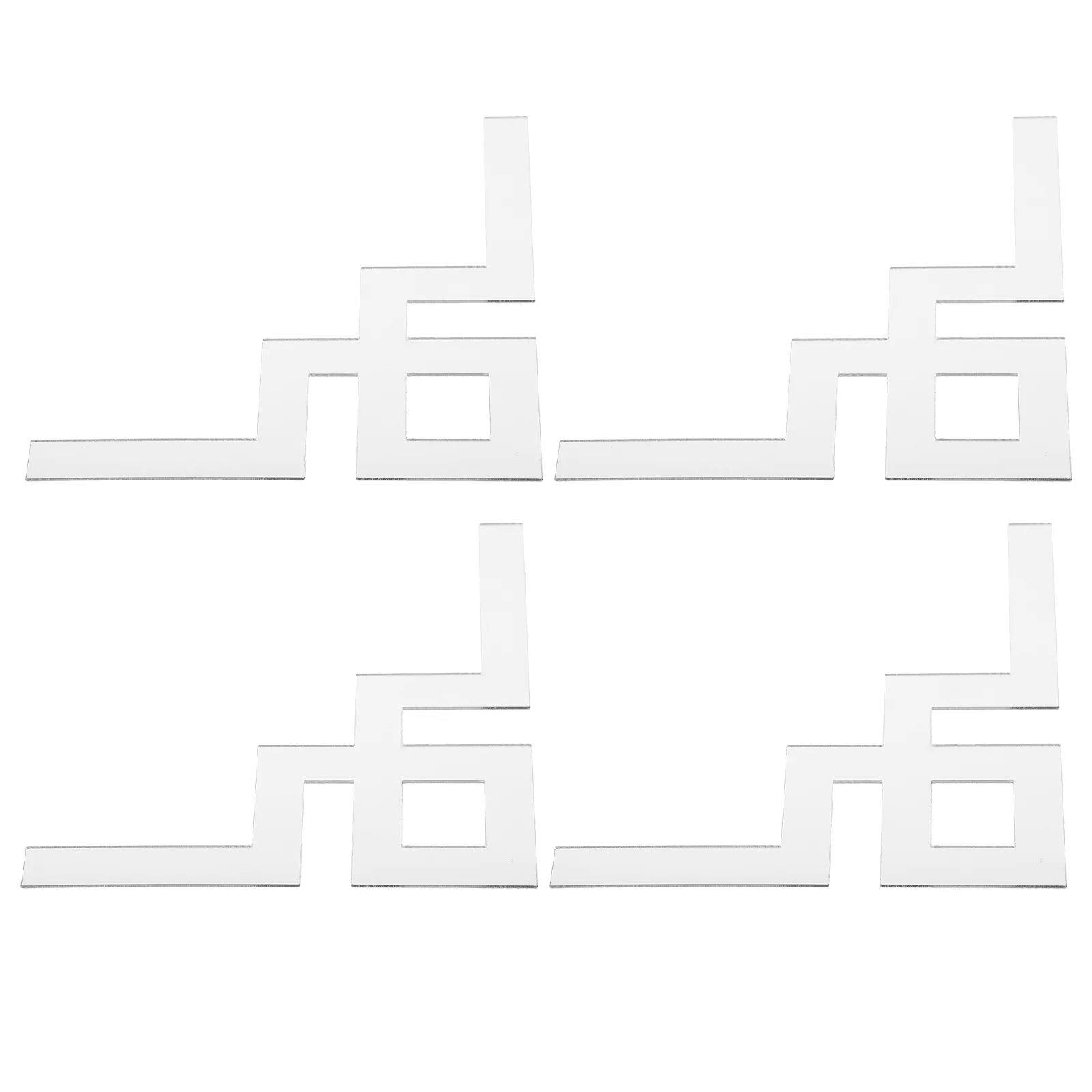 

Self Adhesive Decorative Unique Creative Safe Corner Mirror Wall Decal Mirror Wall Sticker Mirror Wall Decor for Decor