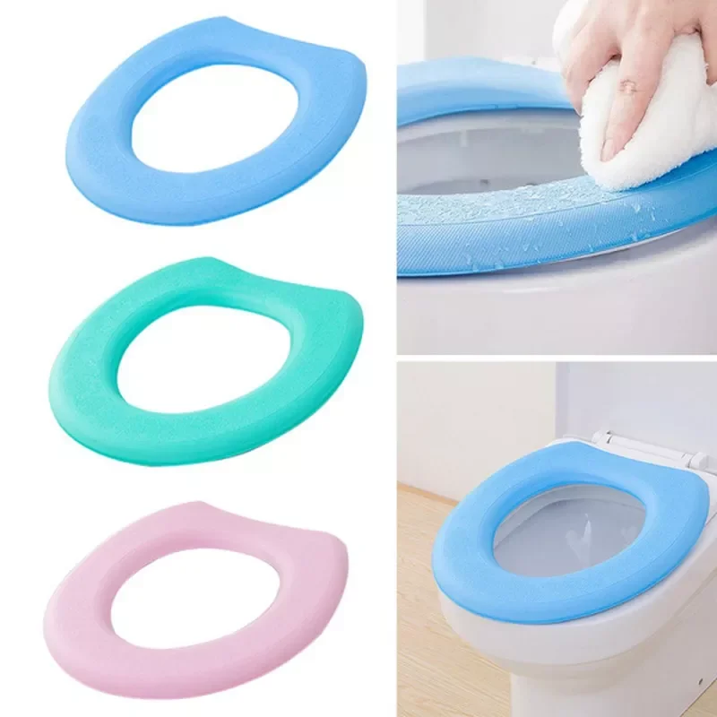 

2022New Cover Bathroom Toilet Seat Waterproof Toilet Seat Pad for Home Decor Closestool Mat Seat Case Toilet Lid Accessories
