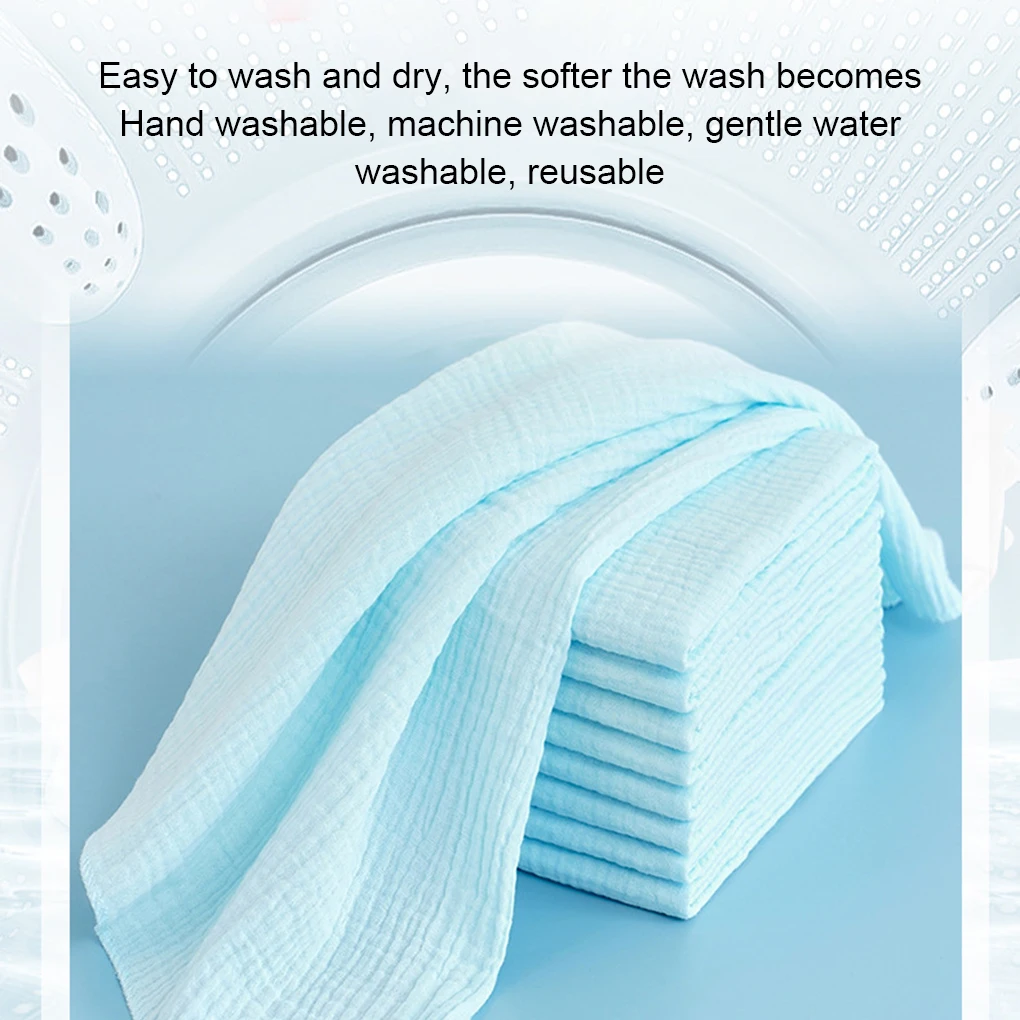 10 шт. многоразовые детские полотенца 43x45 см