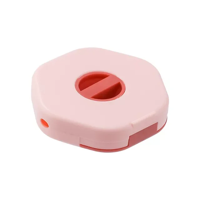 

Round Cable Winder Storage Box Rotatable Cellphone USB Data Cord Line Holder Container Wire Management Organization