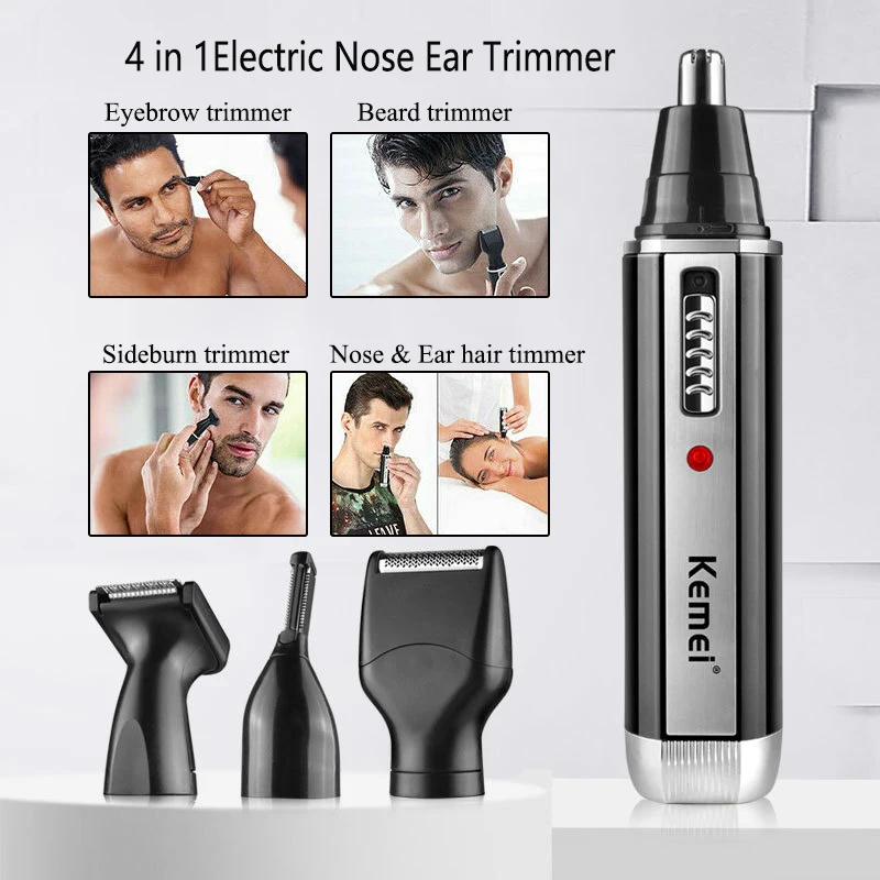 

Electric Nose Ear Trimmer For Men Women Sideburns Eyebrows Beard Hair Clipper Nose Epilator Hair Trimmer Shaver Haircut Razor