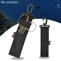 scuba diving shears cover underwater cutting special knifes protect storage bag velcros buckle diving waistband storage tool