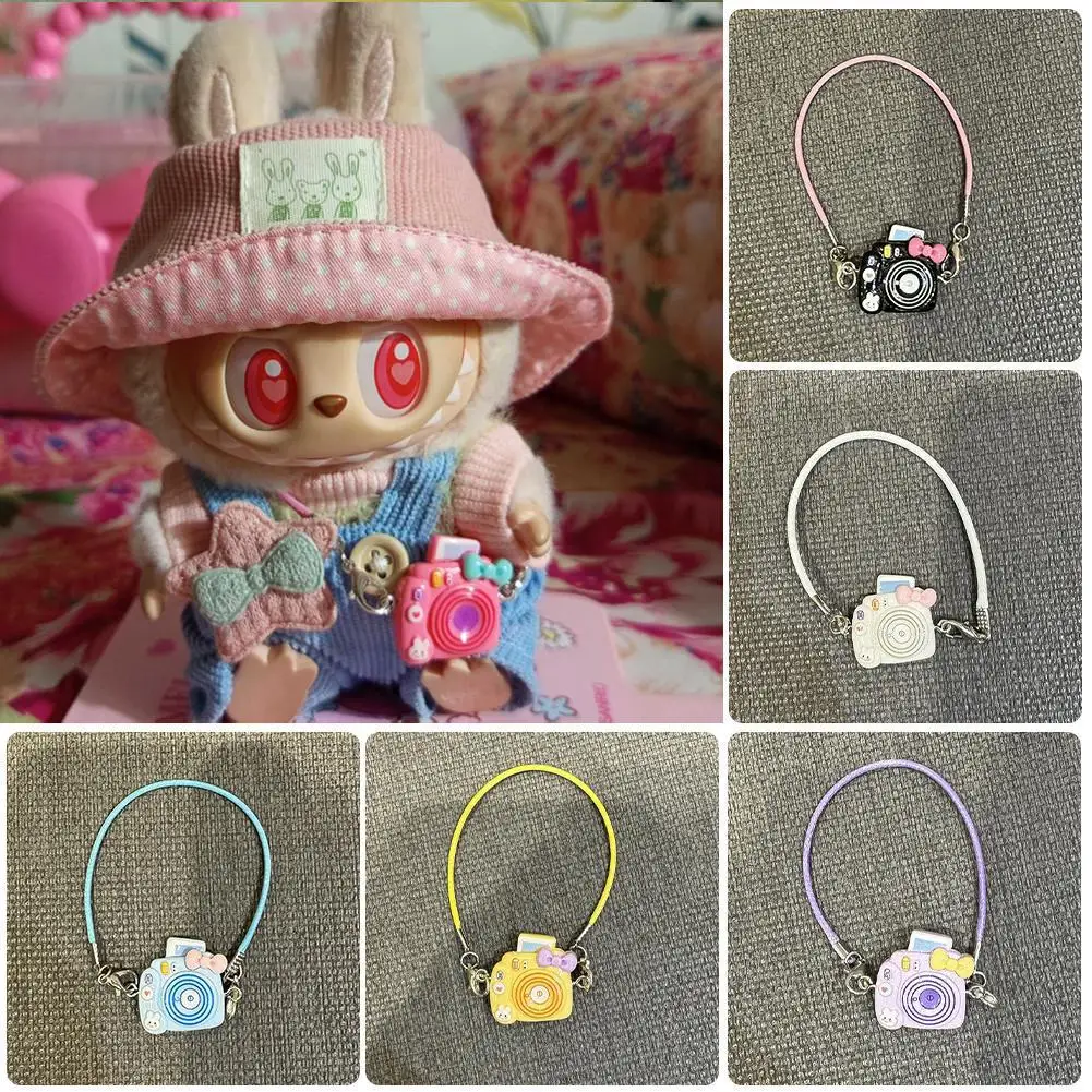 Для labubu V1 V2 украшение мини DIY камера платье плюшевые игрушки аксессуары для кукол