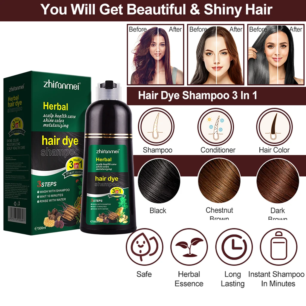 Ing For Hair 100% Gray Coverage In Minutes For Women & Men