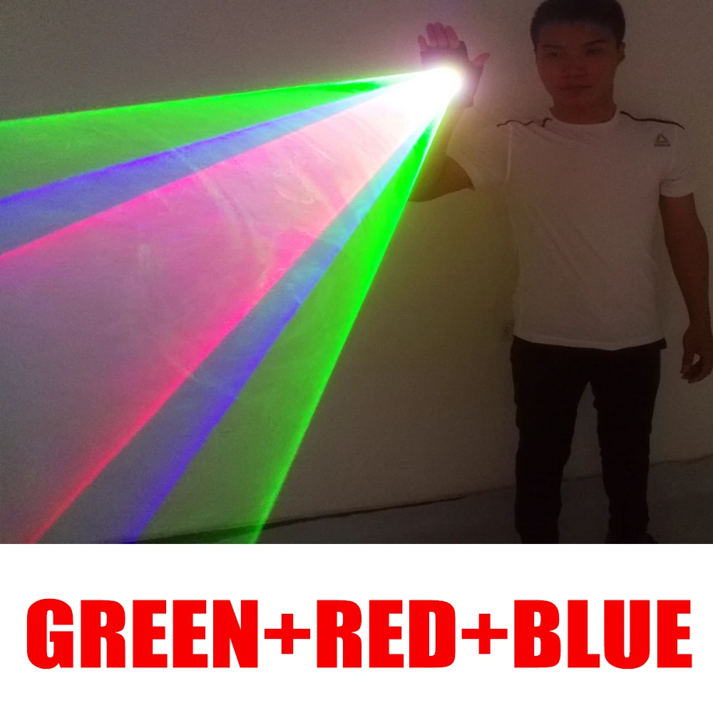 TEMLASER Лазерные перчатки RGB