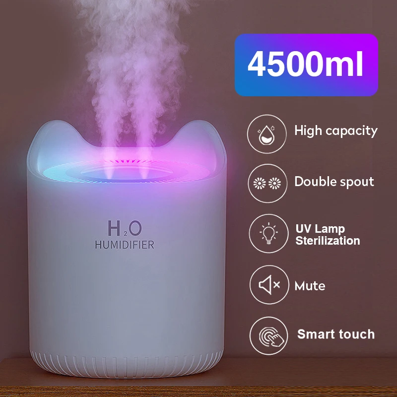 Увлажнитель воздуха ультразвуковой с УФ-лампой л | Климатическая техника