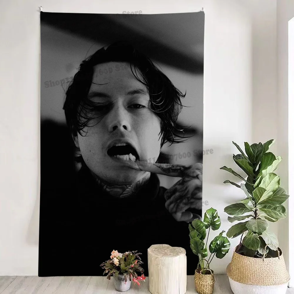 Гобелен B-Bad Omens Band из полиэстера