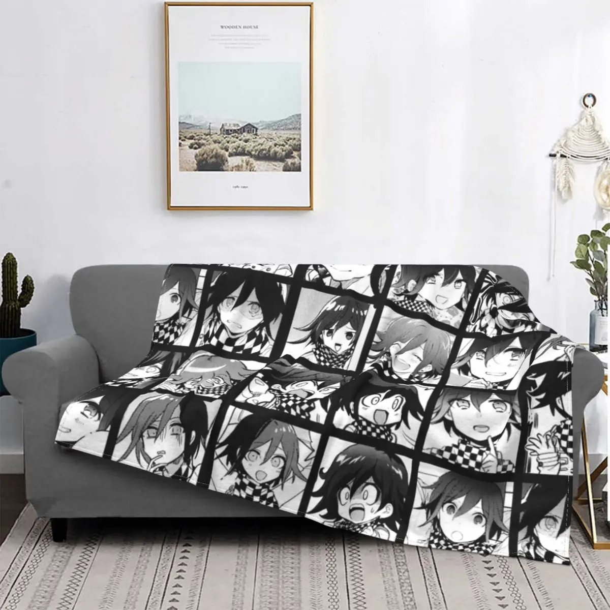 Кокичи манга коллекция одеяло s danganronpa Манга Аниме флисовое Новинка дышащее