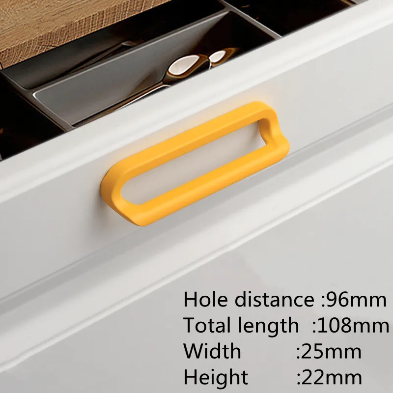 

Ручки для шкафов KK & FING многоцветные цинковые