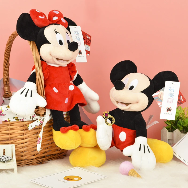 

Disney Fragrant Mickey Mouse Minnie Sleeping Plush Doll 30-46cm Donald Duck Daisy For Children Birthday Gift Room Decoration