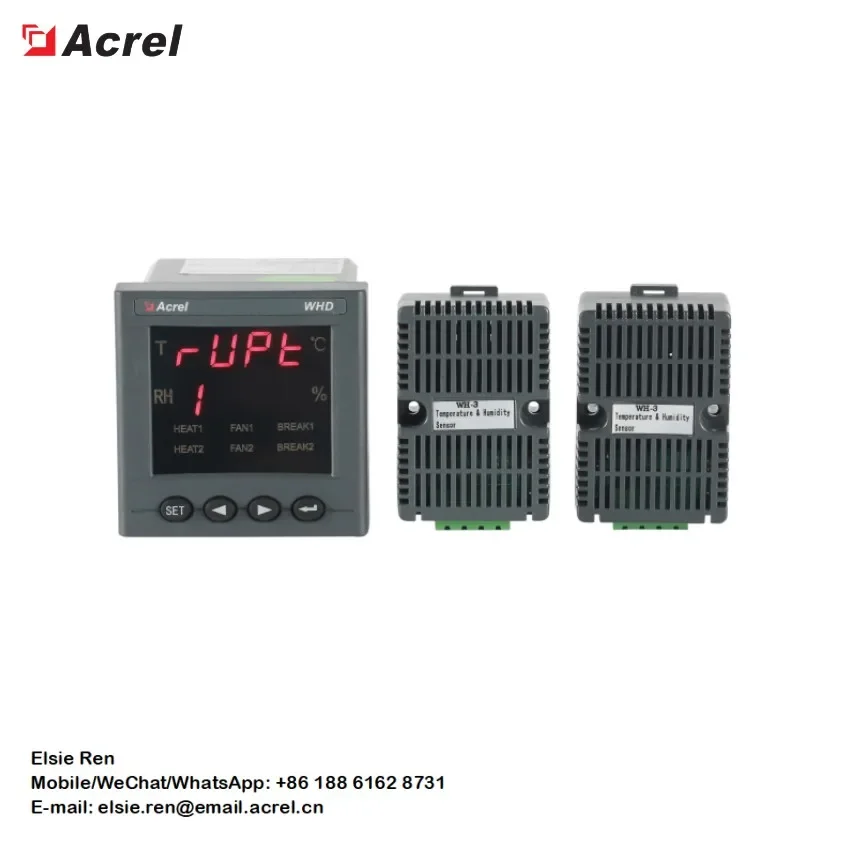 WHD72-11 контроллер температуры и влажности/электронный датчик с RS485( MODBUS-RTU) для