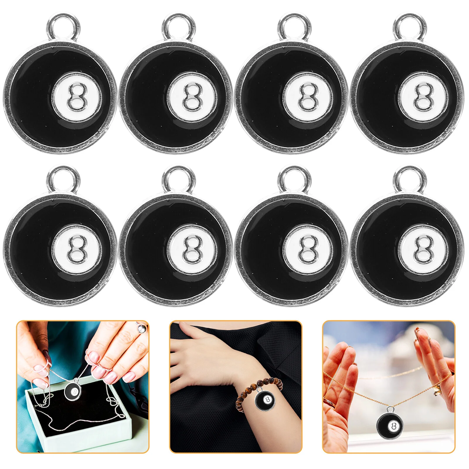

10 Pcs Charms Jewelry Making Bulk Necklace Earring Crafts DIY Multipurpose Metal