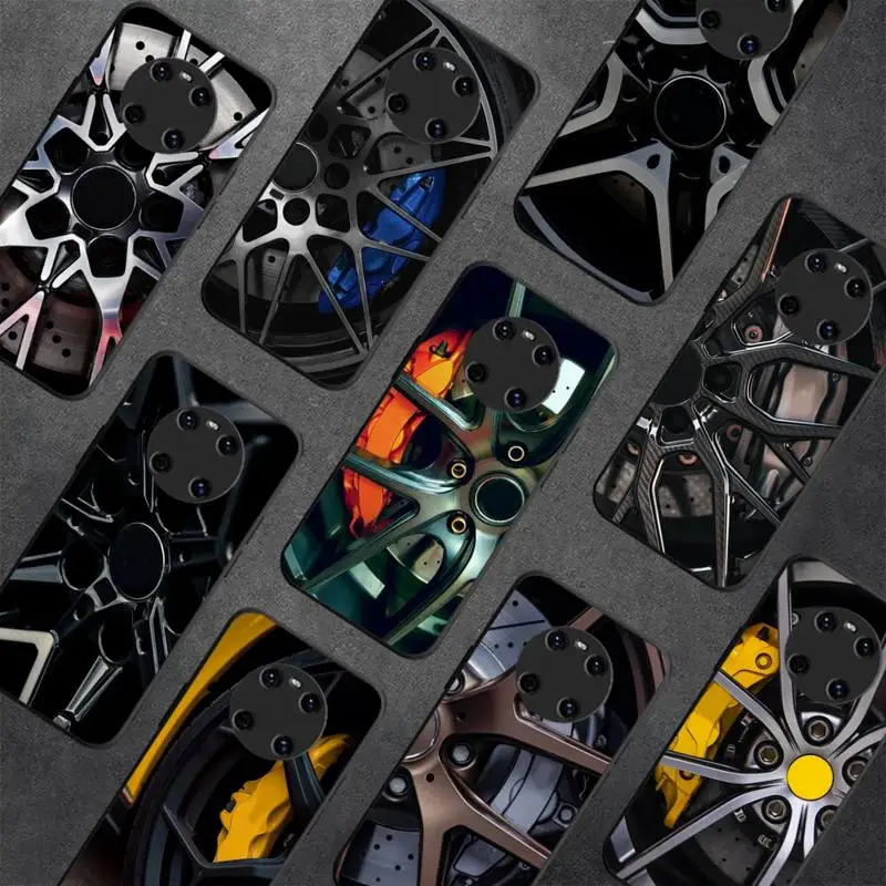 

Car Tires Phone Case for Huawei Y 6 9 7 5 8s prime 2019 2018 enjoy 7 plus