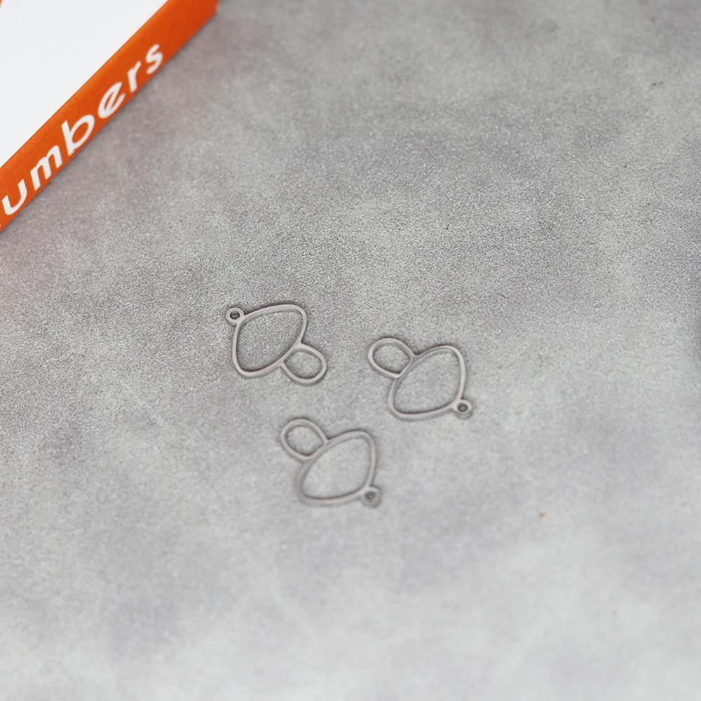 3 шт./партия, подвески-Грибы из нержавеющей стали