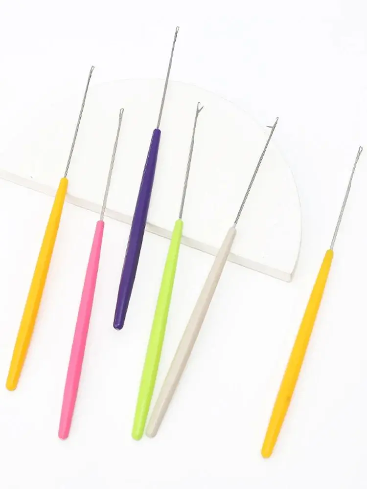 2 шт./партия пластиковые крючки для плетения волос