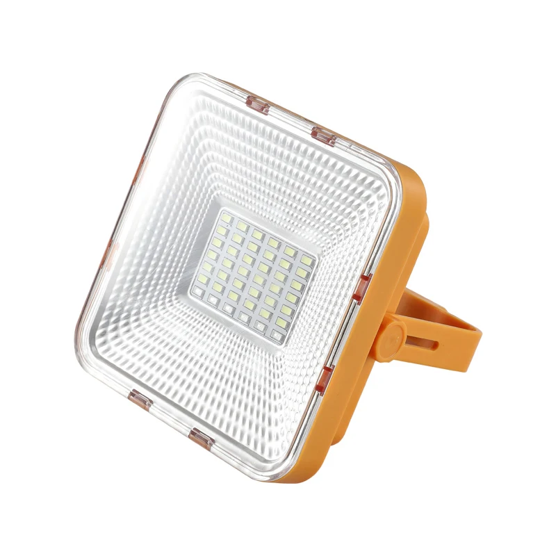 

18650 Lithium Ion ABS Material 3000LM 200W Floodlight Solar LED Flood Light