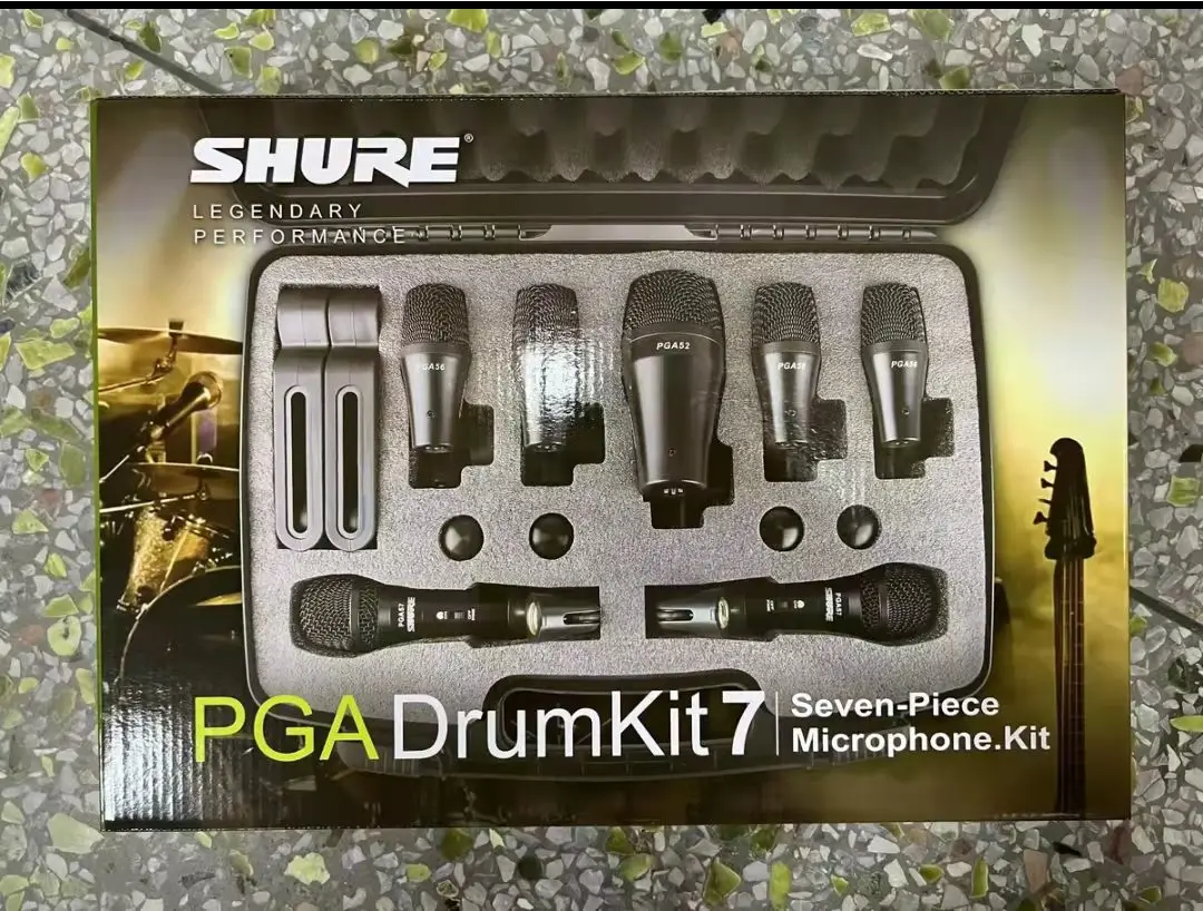 

shure Professional PGA-DMK7 drum microphone kit 7 musical instrument microphone Recording microphone