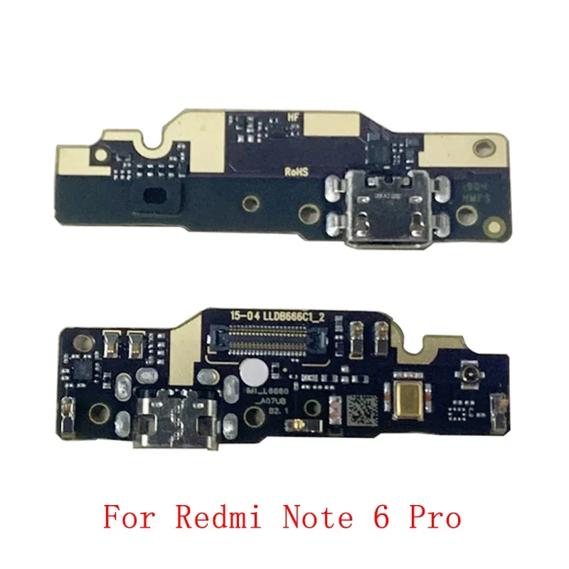 USB-разъем для зарядного порта гибкий кабель Redmi Note 5 Pro 6 запасные части