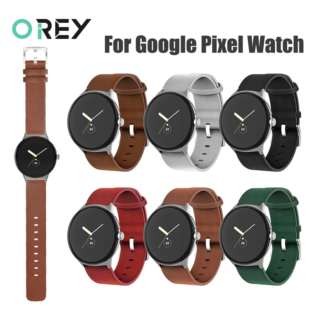 

Деловой ремешок из искусственной кожи для Google Pixel Watch, ремешок для умных часов, ремешок для наручных часов, аксессуары для Pixel Watch 2022