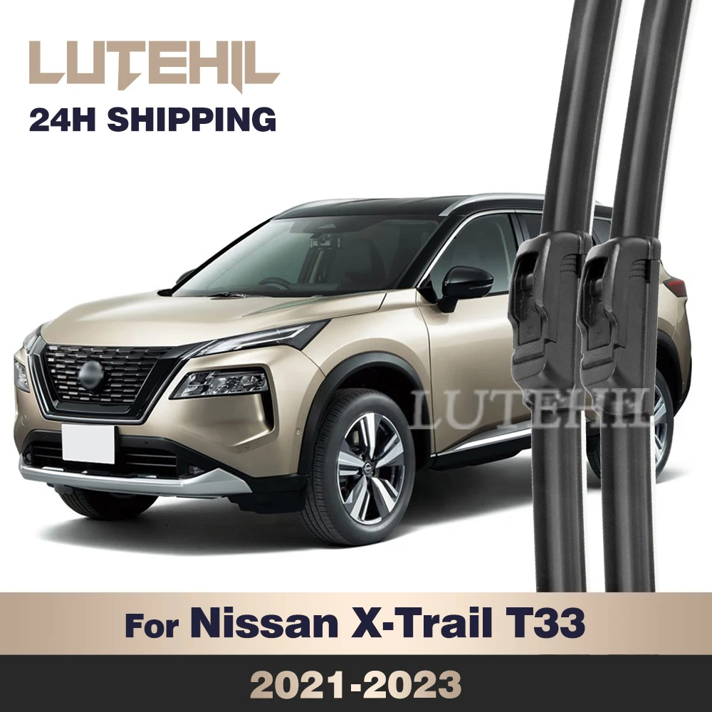 

Для Nissan X-Trail T33 2021-2023 2022 стеклоочиститель передние щетки стеклоочистителя лобовое стекло щетка для окон 26 "+ 17"