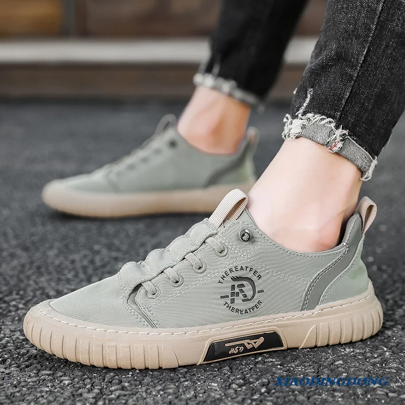 

Summer Sneaker Man Shoes Breathable Silk Cloth Canvas Shoes Flat Casual Shoes Man Outdoor Sports Shoes Fashion Walking Shoes