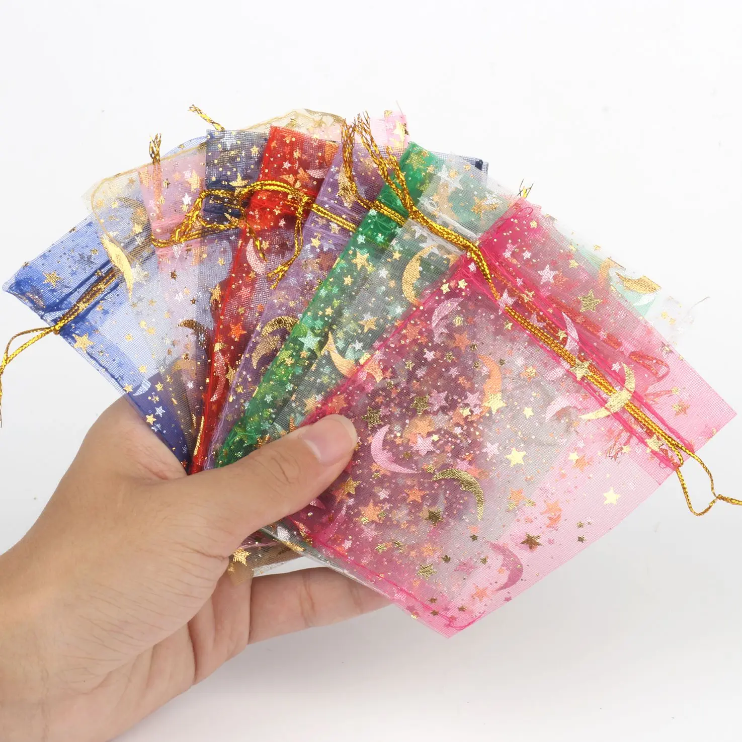 50 шт./партия мешочки из органзы 17 х23 см