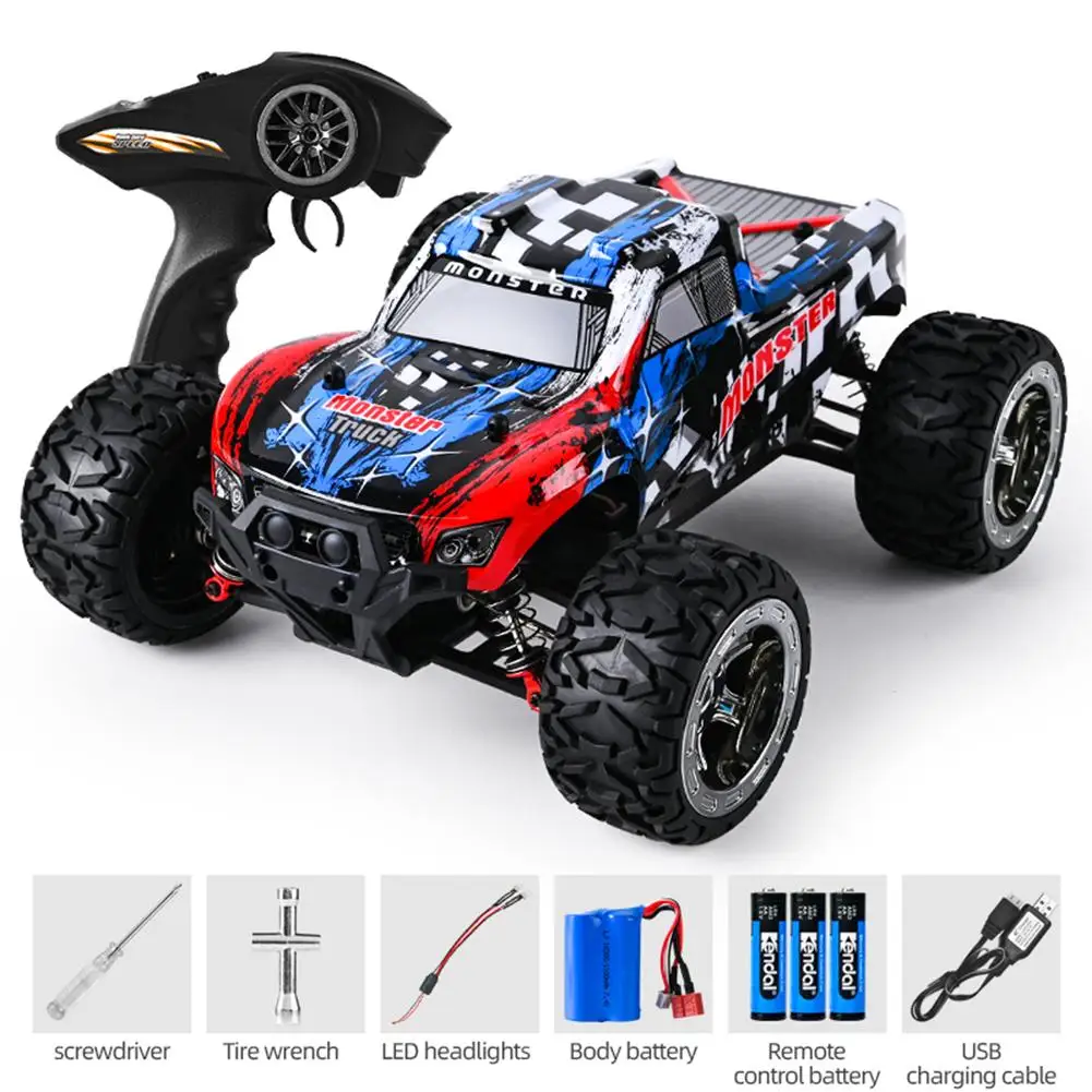 

866-1602 45km/h 1:16High Speed Car Model 3-wire High-torque Steering Gear 2840 Super Powerful Magnetic Motor Remote Control Car