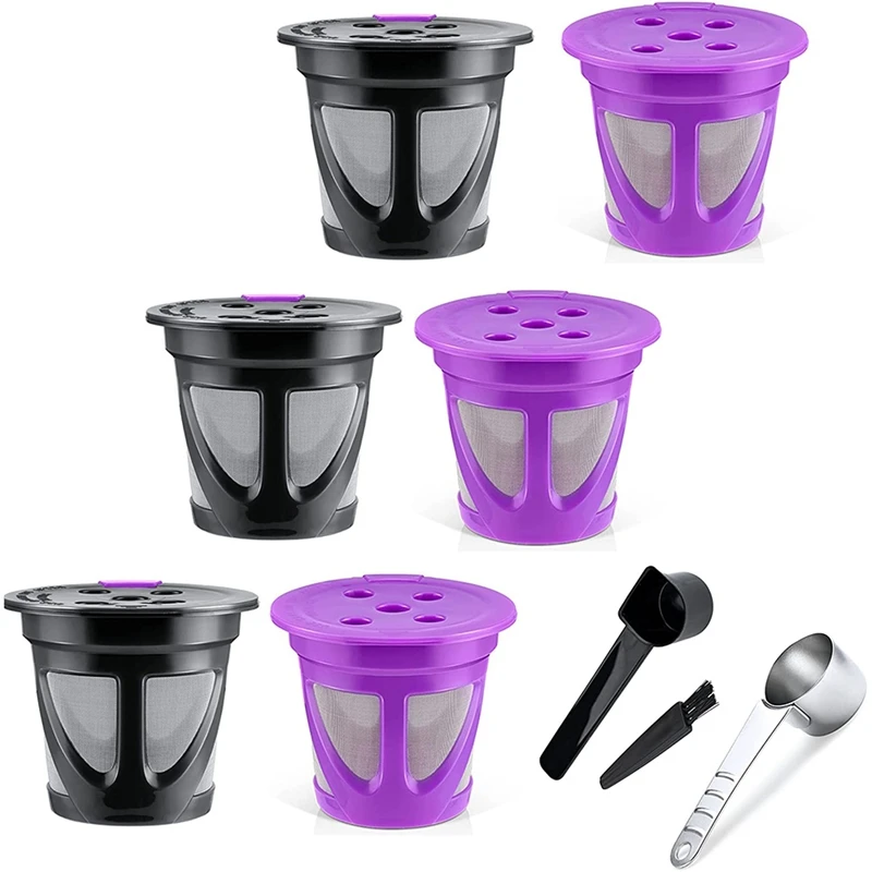 

K-Cup для Keurig, многоразовые кофейные капсулы, многоразовые фильтрующие капсулы K Cup, совместимые с кофеварками Keurig
