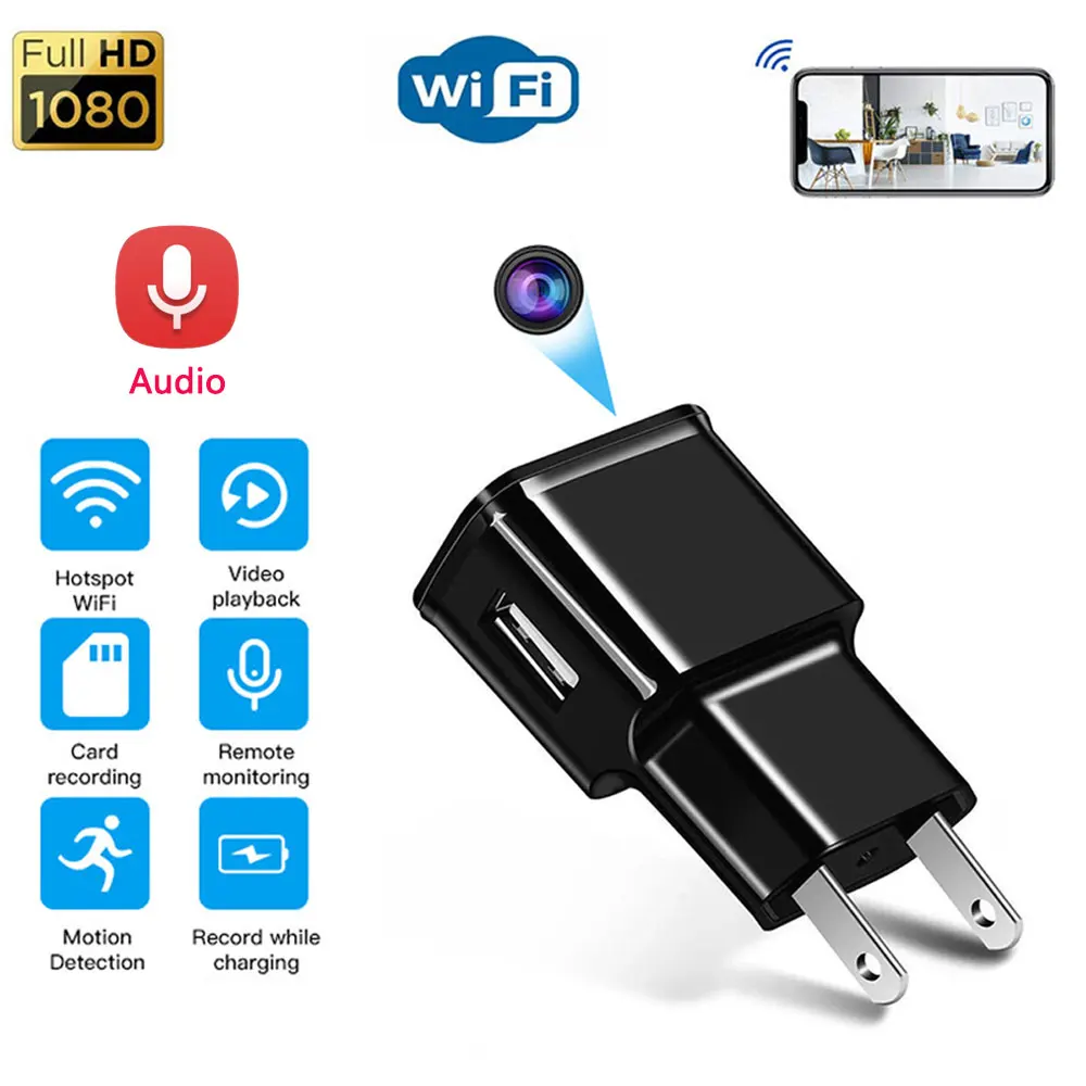 Usb Audio Micro Camcorders Wireless Video Recorder Night Vision Security Cam Hidden Tf