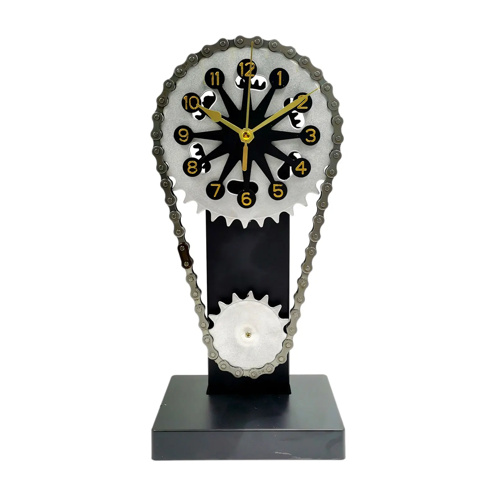 

Часы с подвижными механизмами, часы с подвижной цепочкой в ретро-стиле, винтажный домашний декор, украшение для дома, подарок на день отца, п...