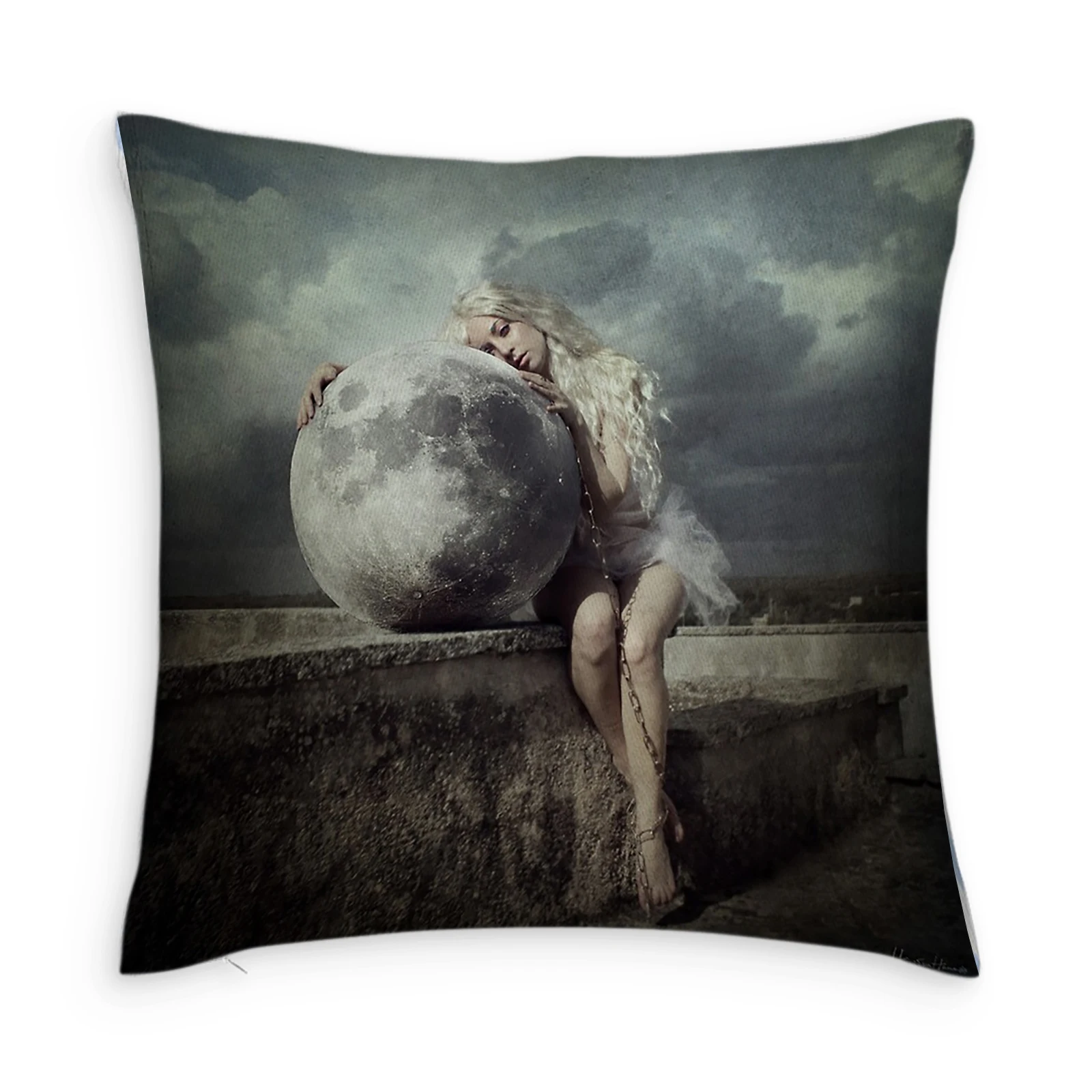 

Imprisoned Beauty Customize Pillow Case Modern Home Cushion Cover 45*45cm Decorative Pillowcases for Sofa Throw Pillowslip