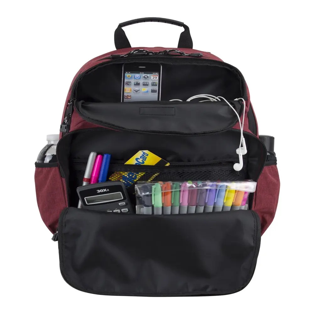 Unisex Elevated Backpack, Maroon