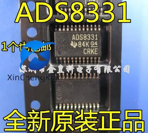 2pcs original new ADS8331IPWR ADS8331 TSSOP24 Low Power Serial ADC