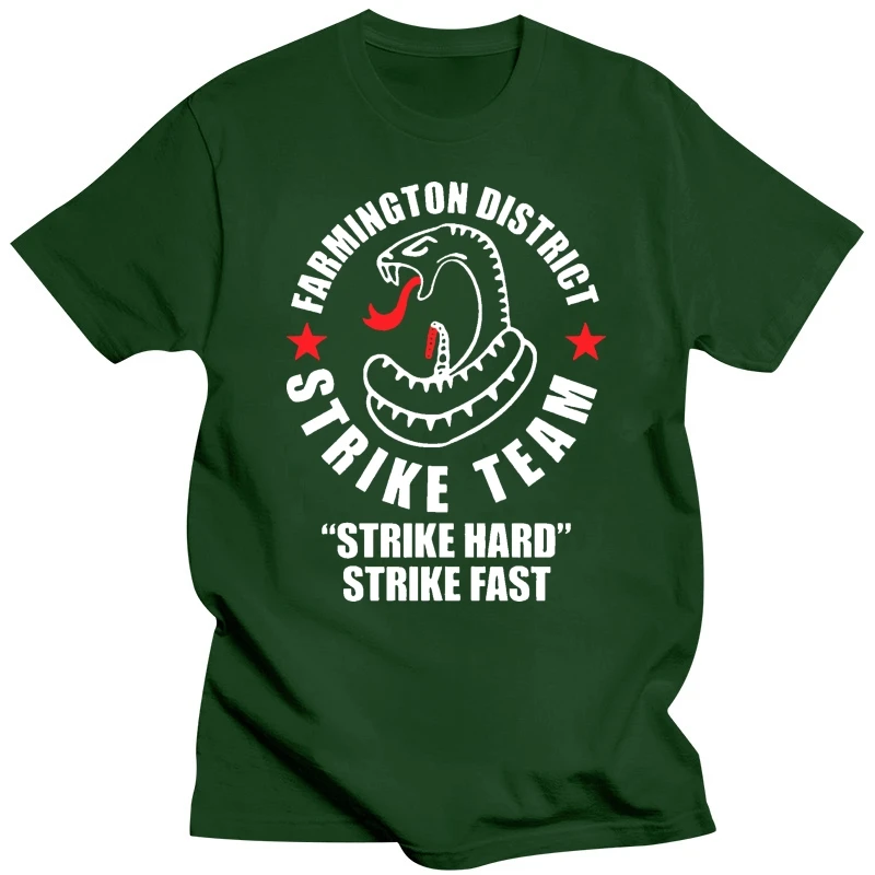 Футболка The Shield Strike Team Vic Makey из сериала дизайнерская футболка мужская для