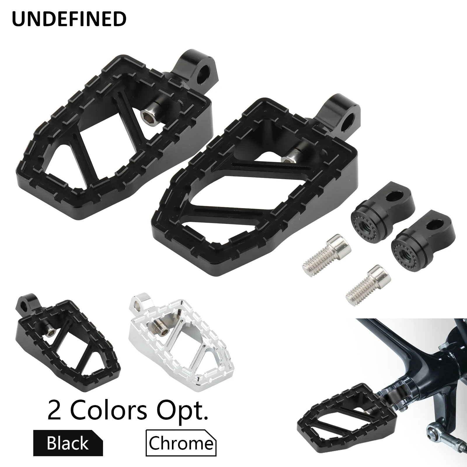 

Riot Footrest Pedals Aluminum Foot Pegs For Harley Touring Road Sportster 883 Softail Slim Street Glide Dyna FXDF Chopper Bobber