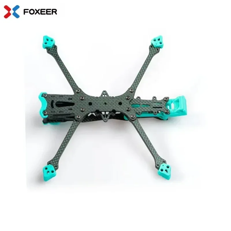 FOXEER Aura LR 5 &quot5 дюймов FPV рамка 210 мм Arm T700 зеленые Углеродные комплекты для RC