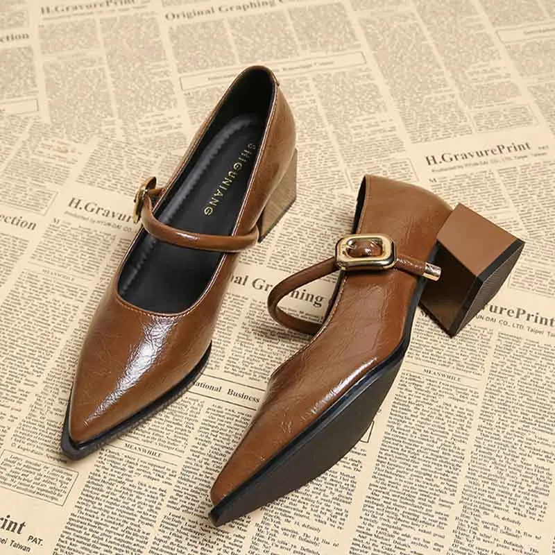 Элегантная женская обувь на высоком каблуке босоножки массивном мелком лето 2024