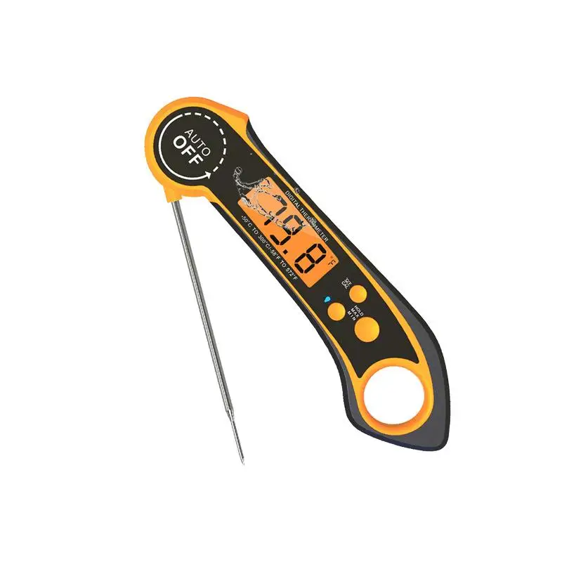 

Складной пищевой термометр, измеритель температуры для барбекю, мяса, с щупом, семь уровней