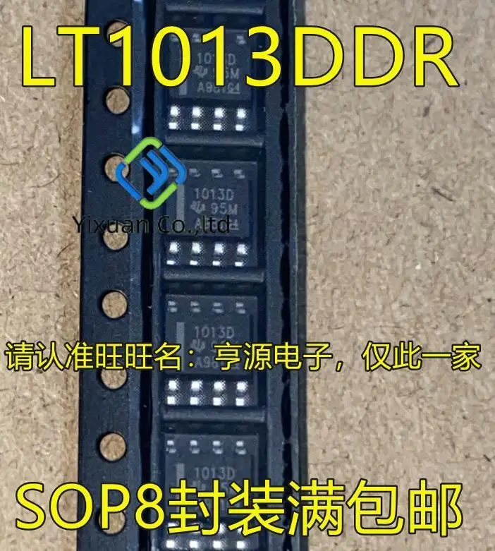 10pcs original new LT1013 LT1013DDR LT1013D 1013D SOP8 Precision Amplifier IC